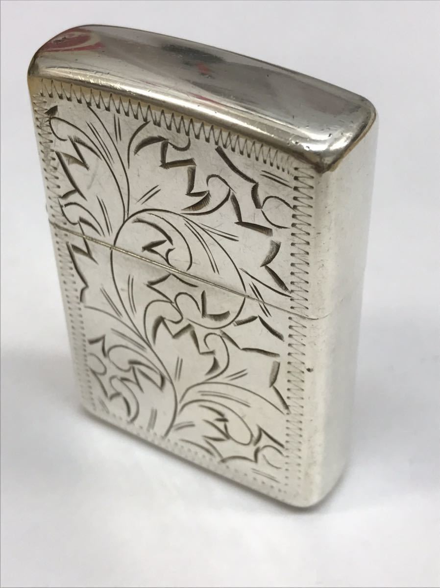 人気，豊富な 1円スタート Zippo ジッポー STERLING 2007 スターリングシルバー 手彫 説明文内画像有ります(Zippo)｜売買されたオークション情報、yahooの商品情報をアーカイブ公開 - オークファン Zippo