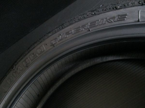 ■中古■#ピレリ#PIRELLI ディアブロスーパーバイク 120/70R17 SC1 #DIABLO SUPERBIKE_7