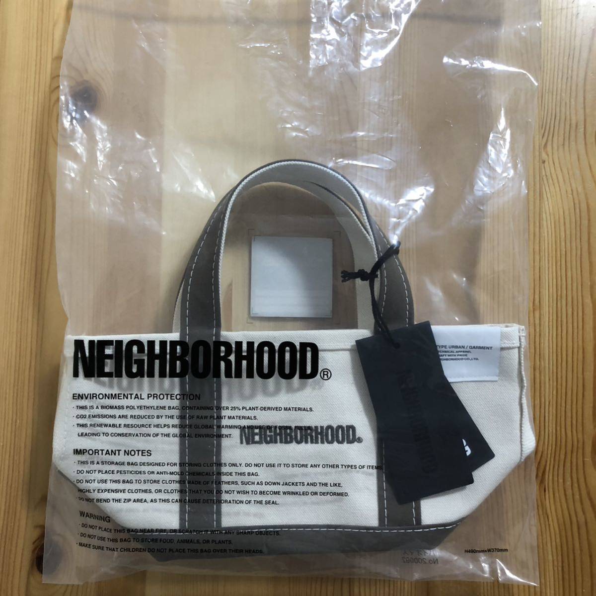 Mini NEIGHBORHOOD 23SS NH L.L.BEAN TOTE-MINI 231KMLBN-CG01 BROWN 
