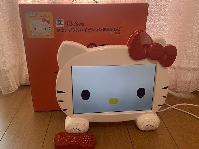 【新作，大得価】 ハローキティ 液晶テレビ 13.3v型 DY-133KT 動作確認 送料お届け地域別(液晶)｜売買されたオークション情報、yahooの商品情報をアーカイブ公開 - オークファン 液晶