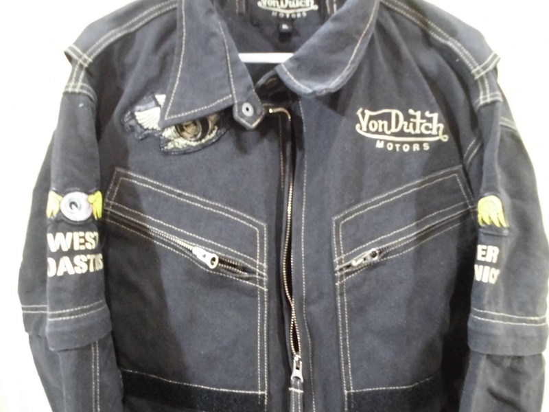 Von Dutch MOTORSのLサイズツナギ MOTORS VON DUTCH 使用品