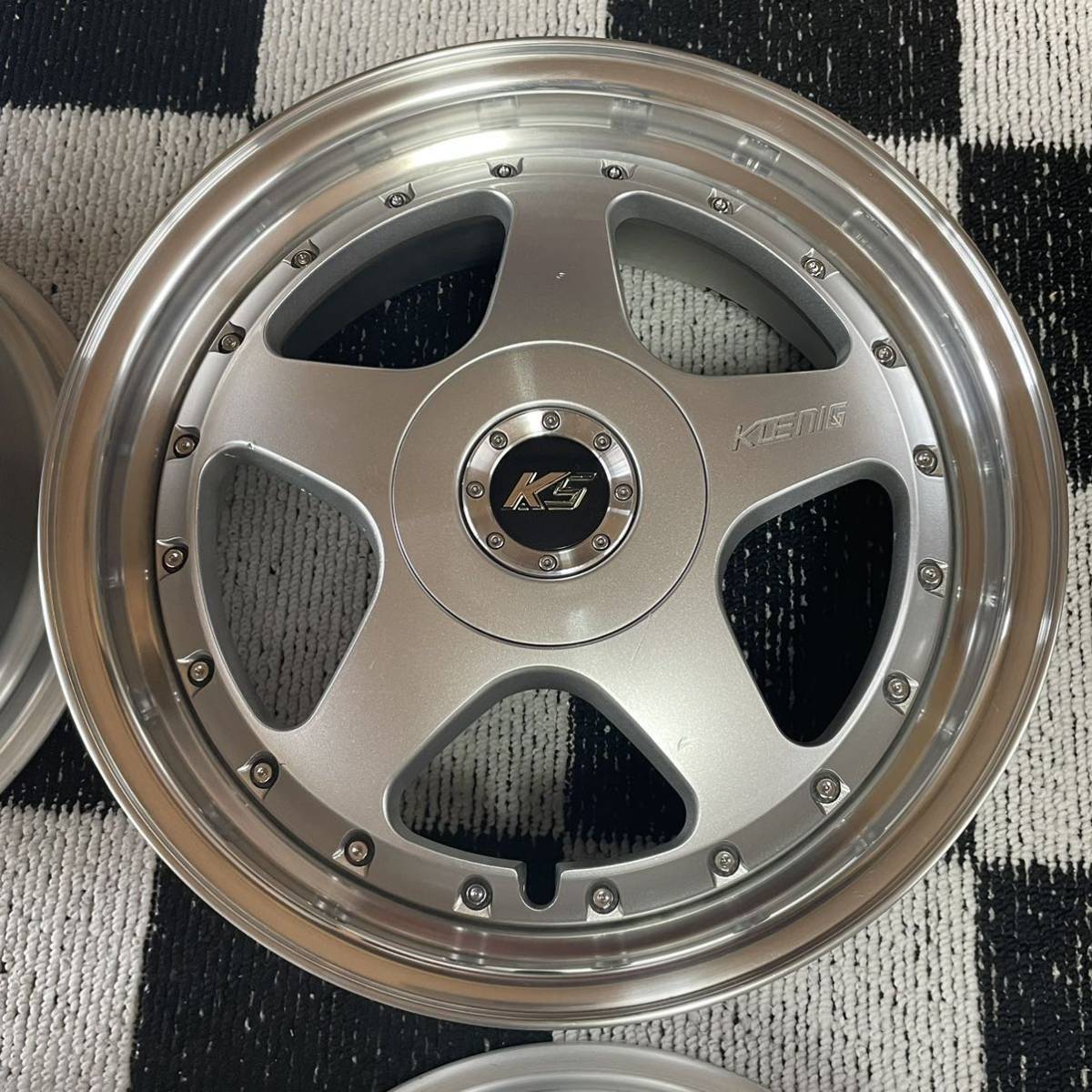 KOENIG ケーニッヒ 16インチ7J 4穴 4H PCD 100 SSR リバレルホイール