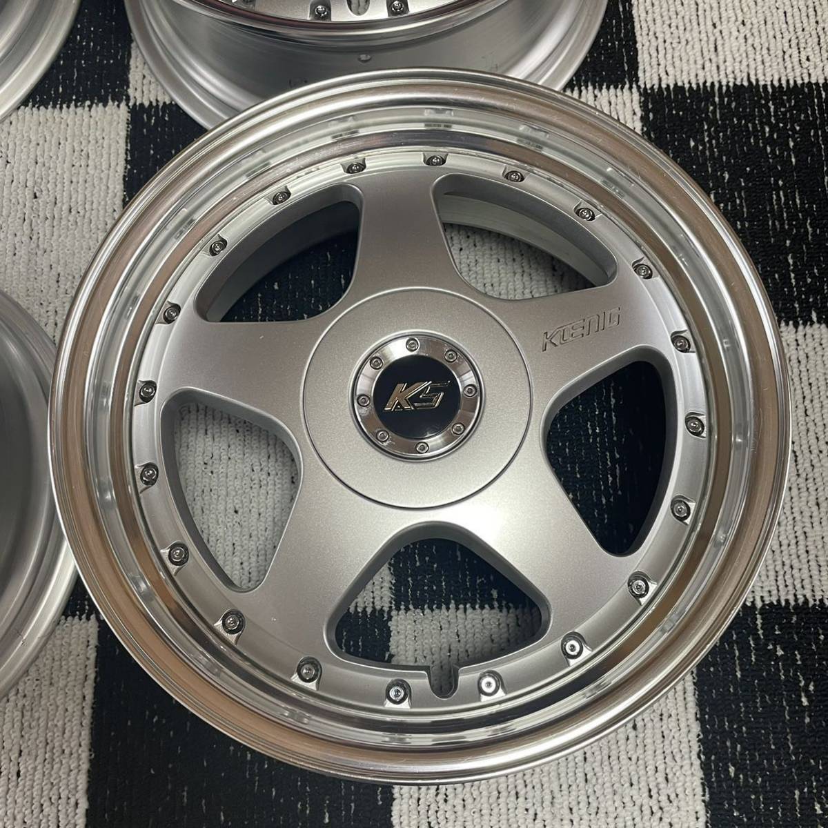 KOENIG ケーニッヒ 16インチ7J 4穴 4H PCD 100 SSR リバレルホイール