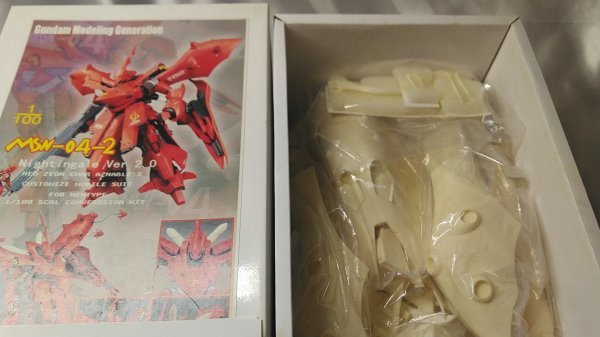 GMG レジンキット 1/100 MSN-04-2 ナイチンゲール 未組立 G-System GSB GMG 1/100 MSN-04II ナイチンゲール Ver.2.0
