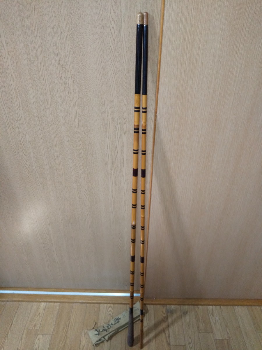 へら竿 ヘラブナ 和竿 ヘラ竿 - 白楽天 紀州竿 釣具 天風 9.7尺 6