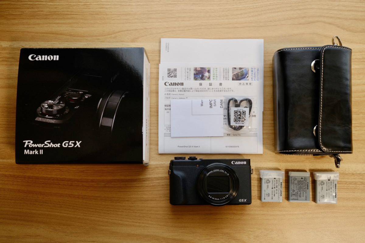 Canon PowerShot G5X Mark II ほぼ未使用 保証+おまけ付き Canon 