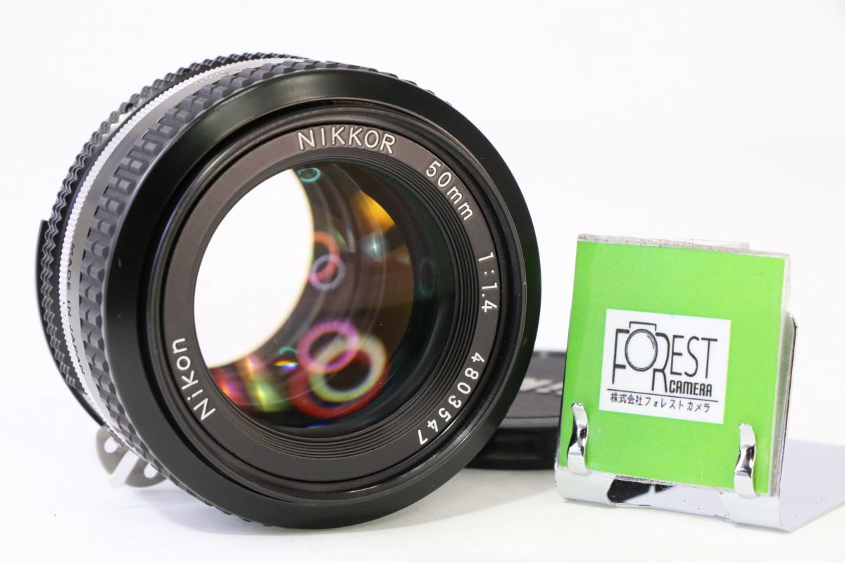【同梱歓迎】【動作保証・点検済】良品■ニコン NIKON AI NIKKOR 50mm F1.4■3574
