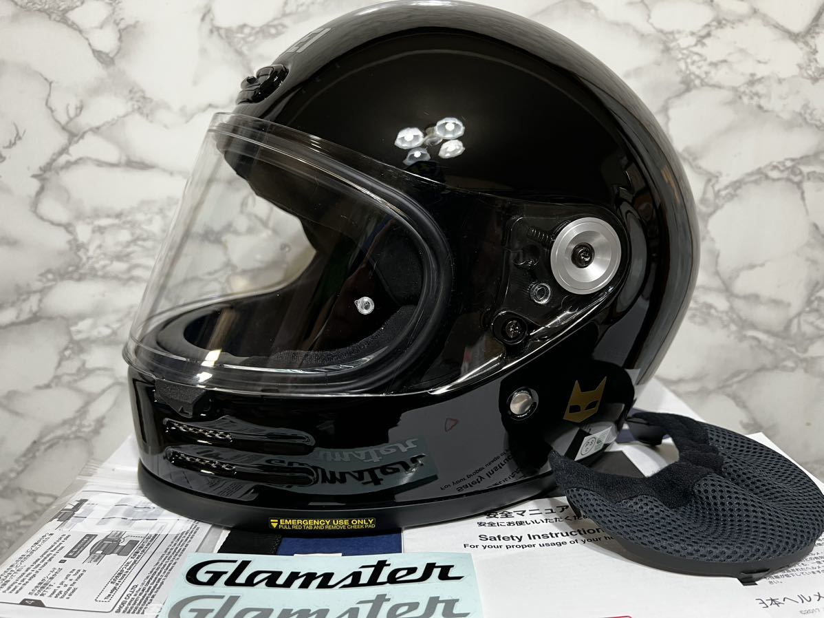 SHOEI gramster グラムスター 昭和レトロ 当時物風 ショウエイ フル 