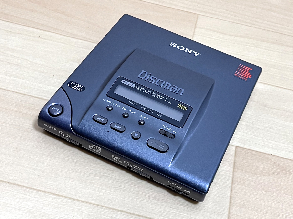 SONY D-303 Discman ポータブルCDプレーヤー Diskman ソニー CD