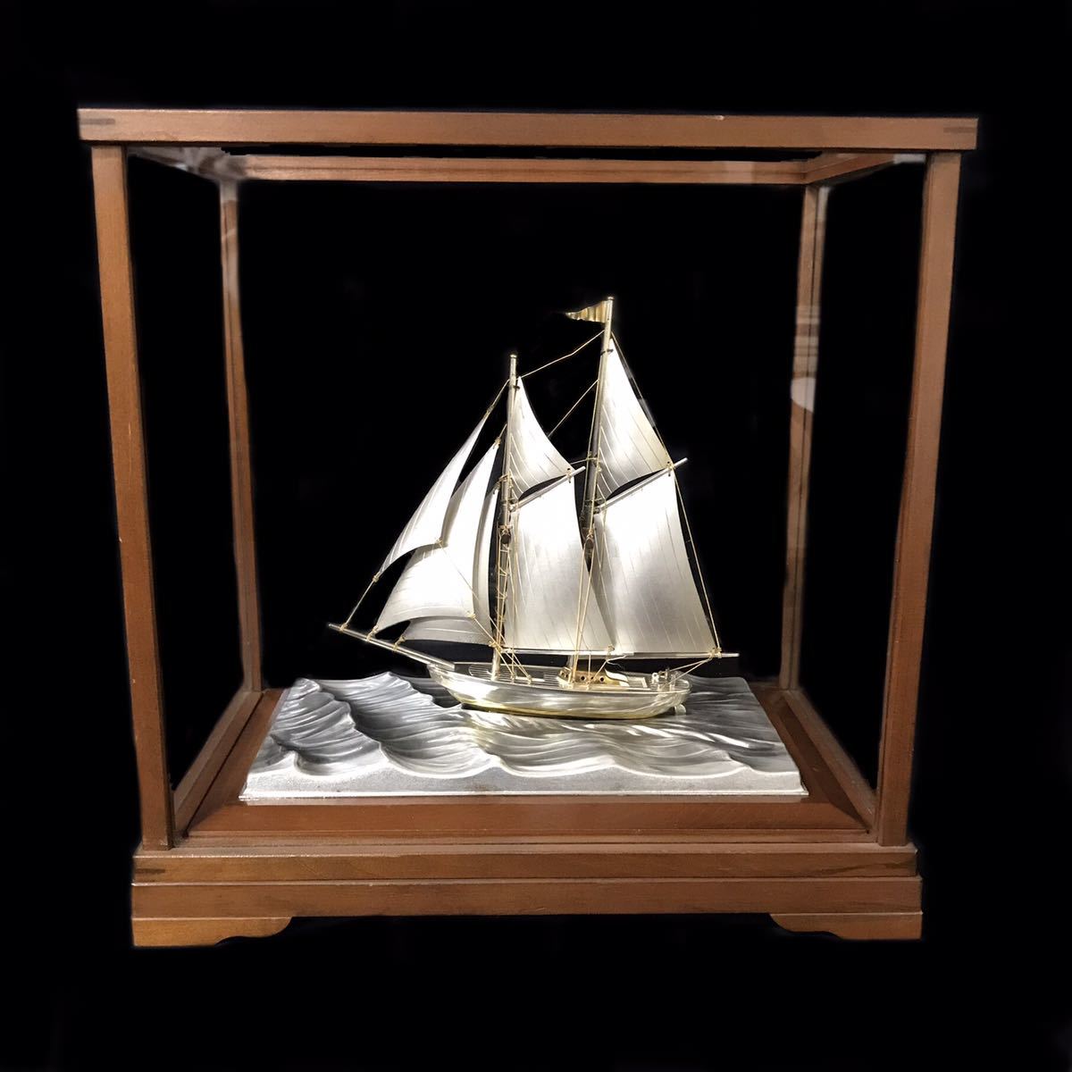 関武比古 SEKI STERLING 960 ヨット スターリングシルバー 置物 帆船