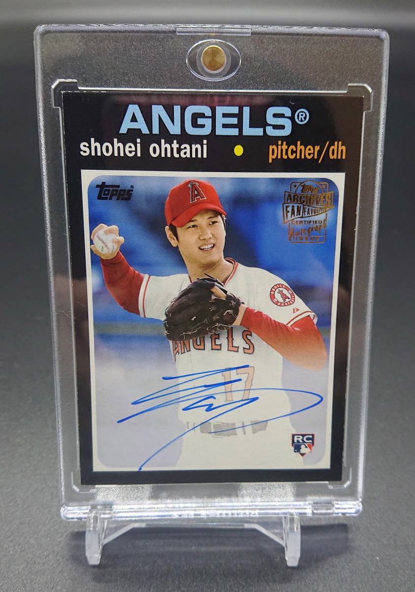 超希少！大谷翔平 ルーキー 直筆サインカード RC 2018 2018 TOPPS 