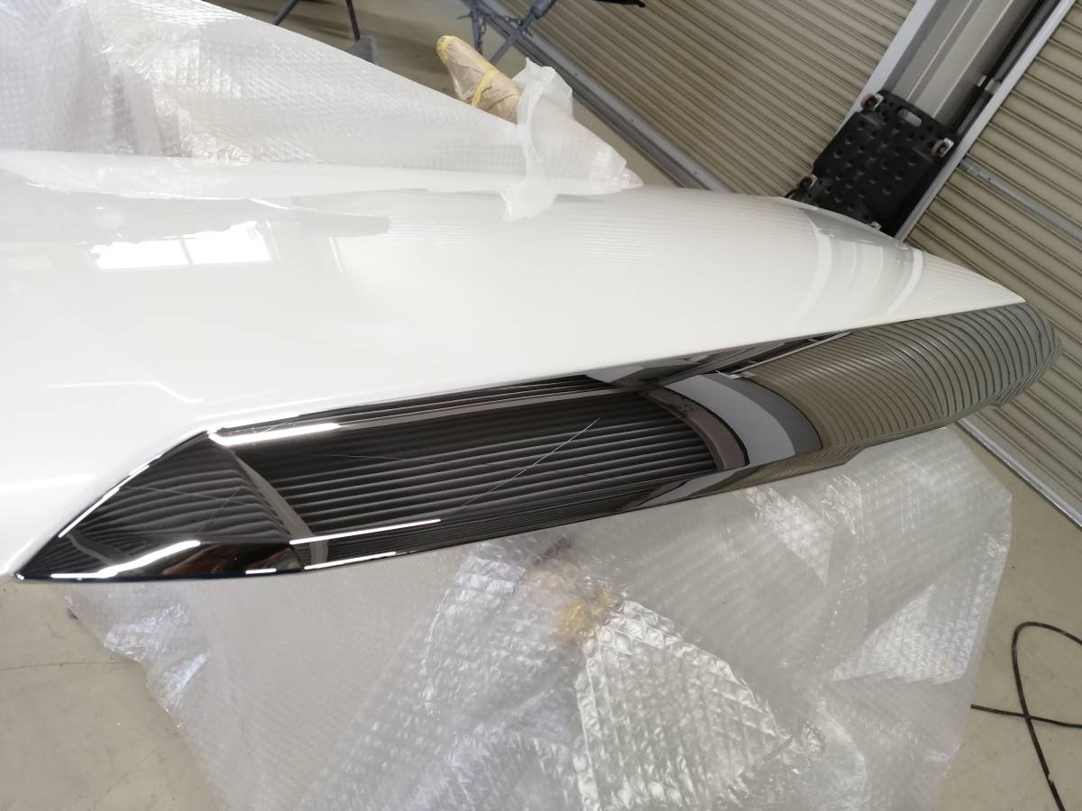 新車外し トヨタ アルファード 30系 後期 ボンネット 070 パール 新車外し トヨタ アルファード 30系 後期 ボンネット 070 パール