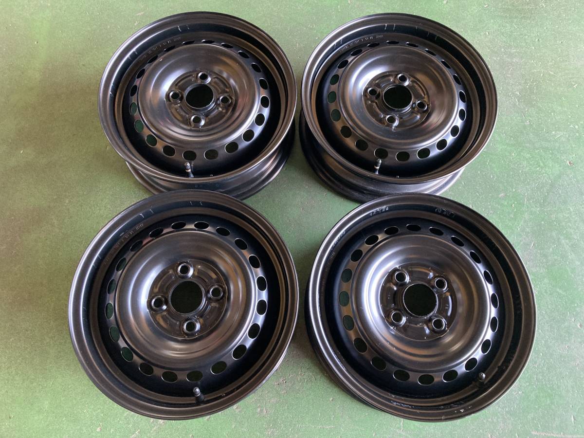 ホンダ純正 N-BOX スチールホイール 14インチ 4本 ☆ホンダ☆N-BOX☆