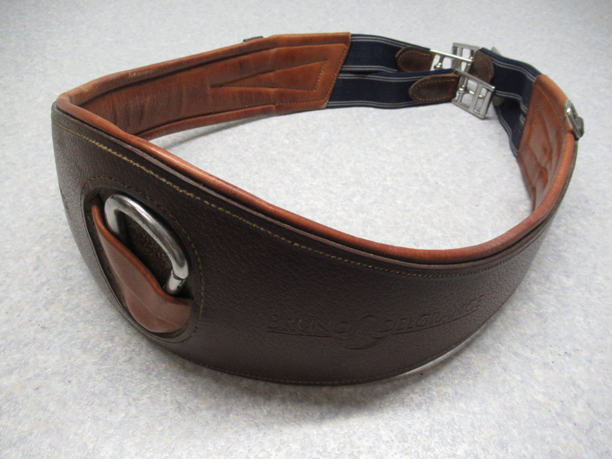 BRUNO DELGRANGE BD ブルーノ デルグランジュ 腹帯 乗馬 127cm 管理5M0509H-A7