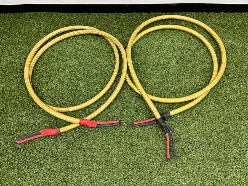 ♪1629　中古品　オーディオ機器　スピーカーケーブル　WIREWORLD GOLD ECLIPSE ペア　3m　ワイヤーワールド