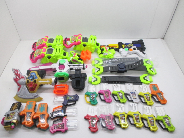 n67917-ty ジャンク○マイティブラザーズXX マキシマムマイティXガシャット等仮面ライダーエグゼイド ベルト 大量まとめ売り [060-230511]