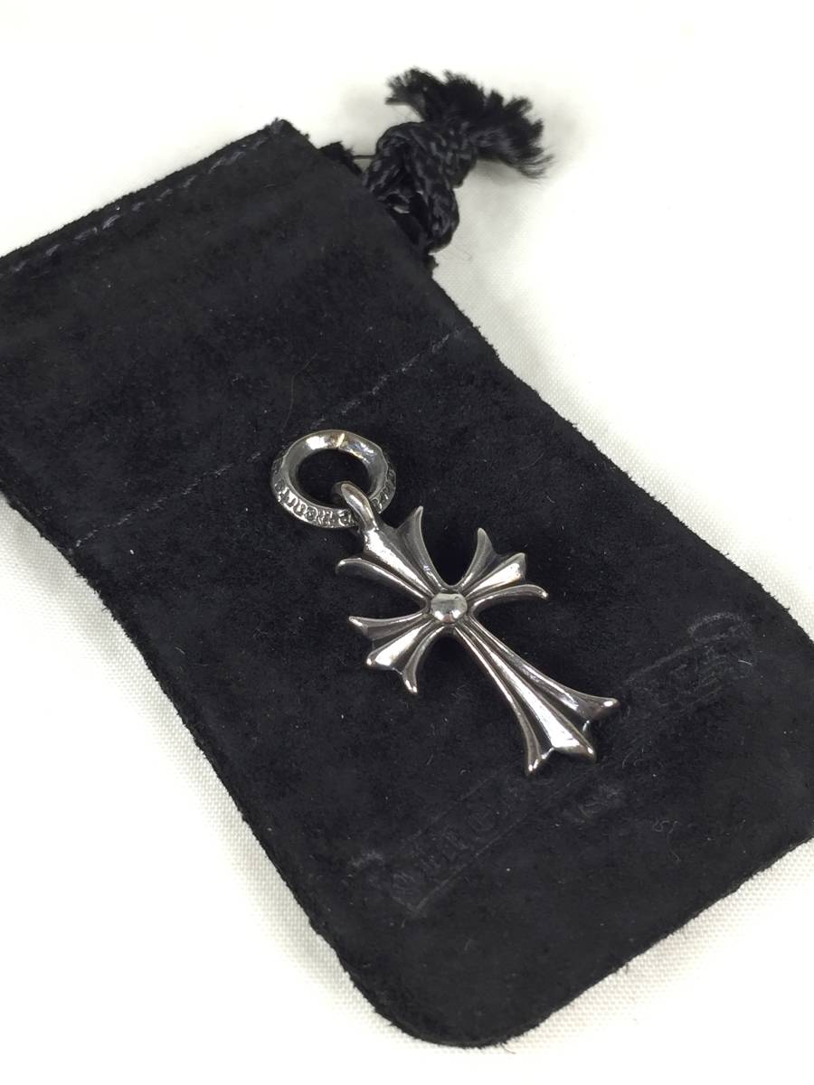 中古品】CHROME HEARTS クロムハーツ TINY CH CROSS タイニー CH 