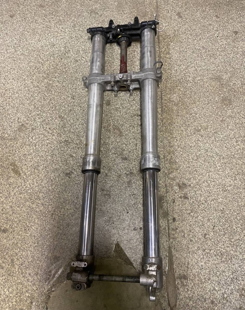 TS200R TS125R 純正　フロントフォーク　ステム廻り一式　スズキ　倒立　