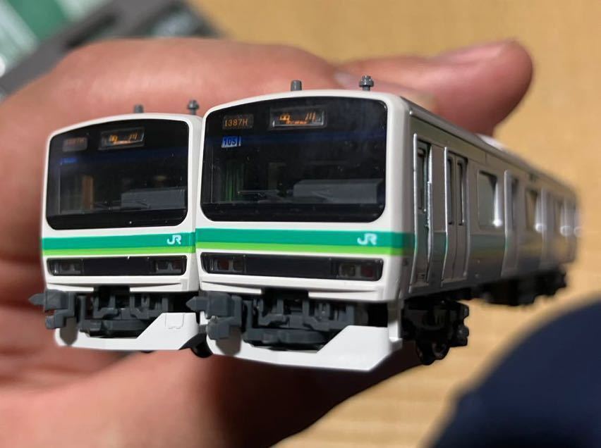 カトー E231系0番台常磐線快速15両フル編成。