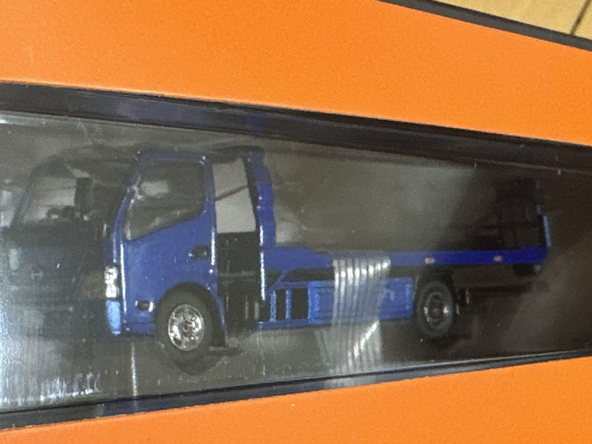 GCD 1/64 #47 HINO 300 WRECKER TRUCK 青メタ 日野 レッカートラック