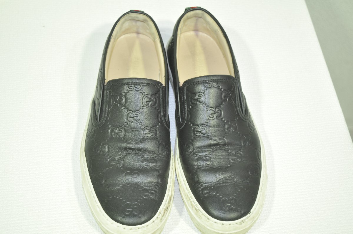 グッチ 【一円スタート】GUCCI　スリッポン　シューズ　23cm 408510 SA YK GUCCI スリッポン メタリックピンク 36 シューズ 22.5cm 408510