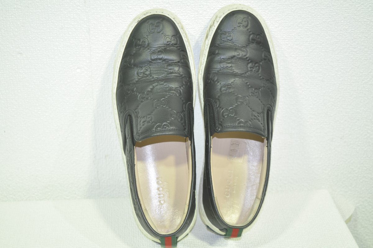 グッチ 【一円スタート】GUCCI　スリッポン　シューズ　23cm 408510 SA YK GUCCI スリッポン メタリックピンク 36 シューズ 22.5cm 408510