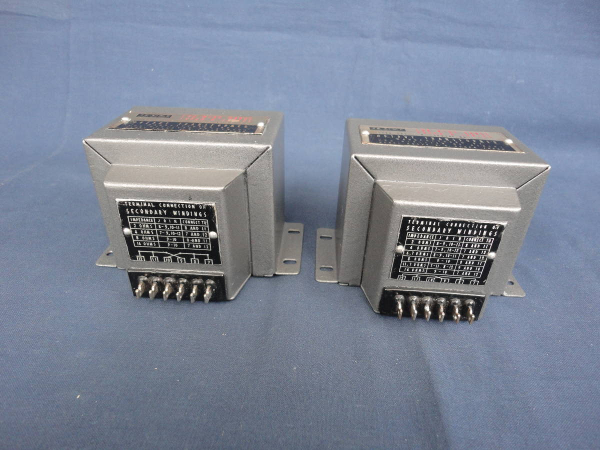 LUX CORPORATION 出力トランス SS5B 2.5 2個セット