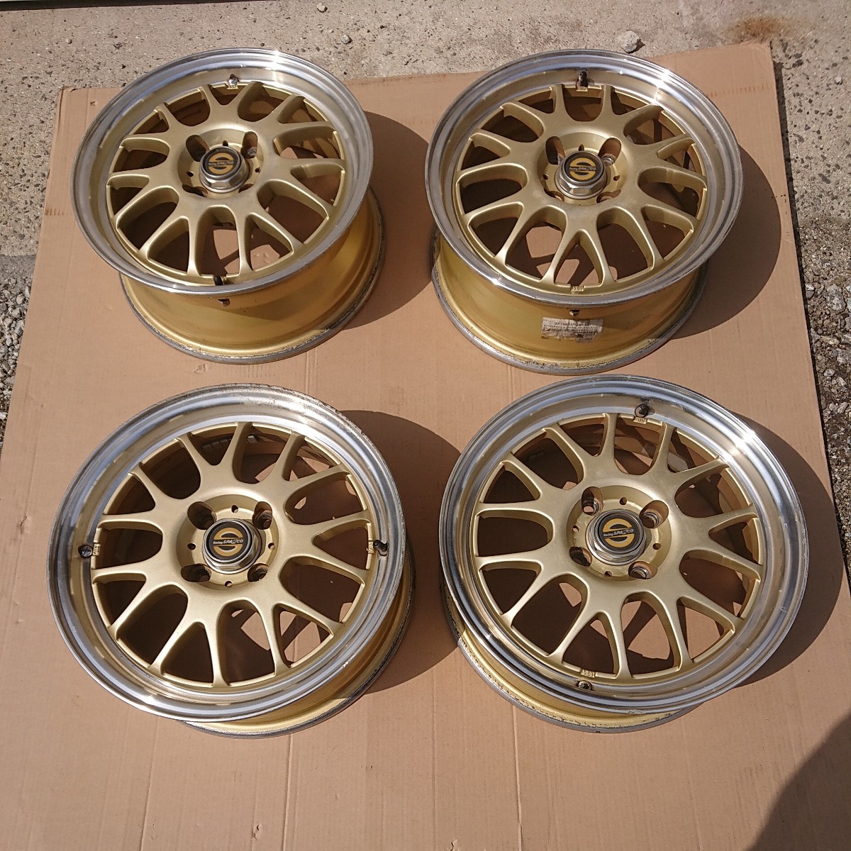 レーシングスパルコ 15インチ SPARCO スパルコ メッシュホイール 