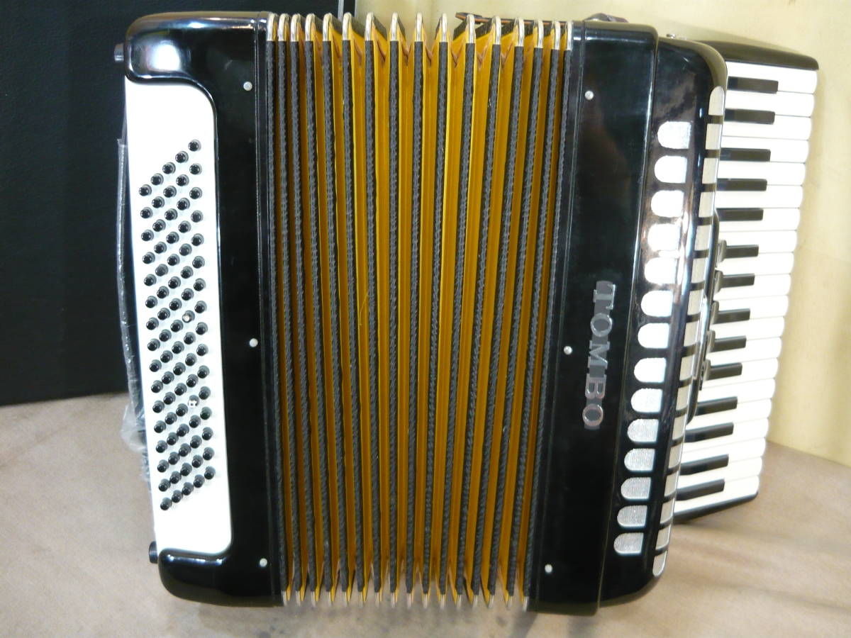 アコーディオン TOMBO 34鍵盤 トンボ 80ベース No.65 稼動品 公式通販