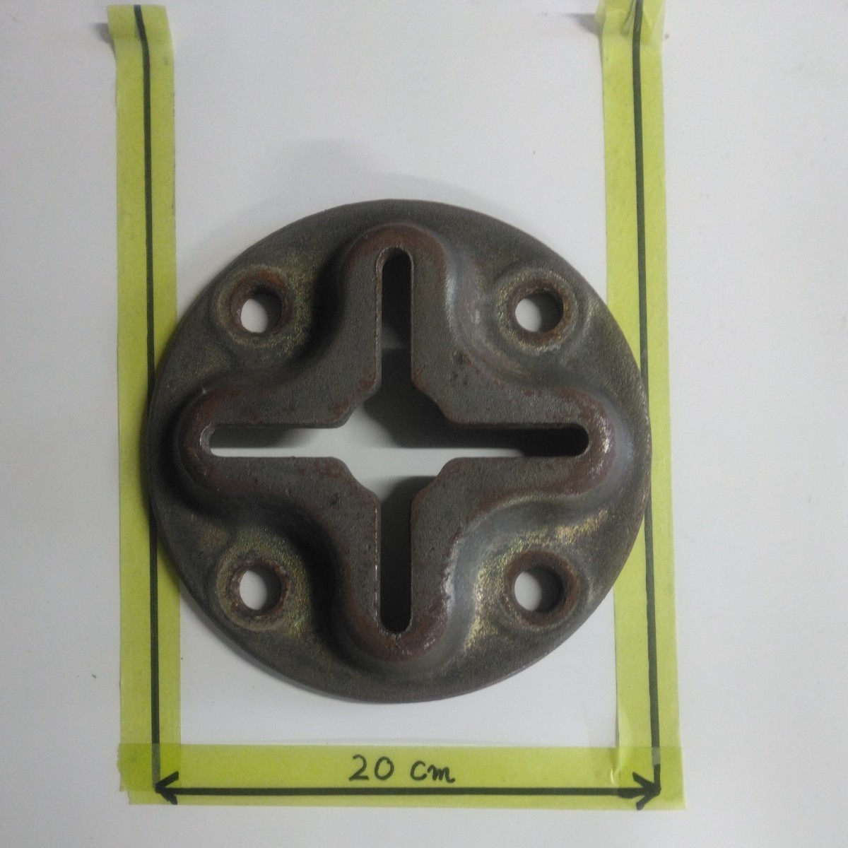 アンカープレート　フレーム修正