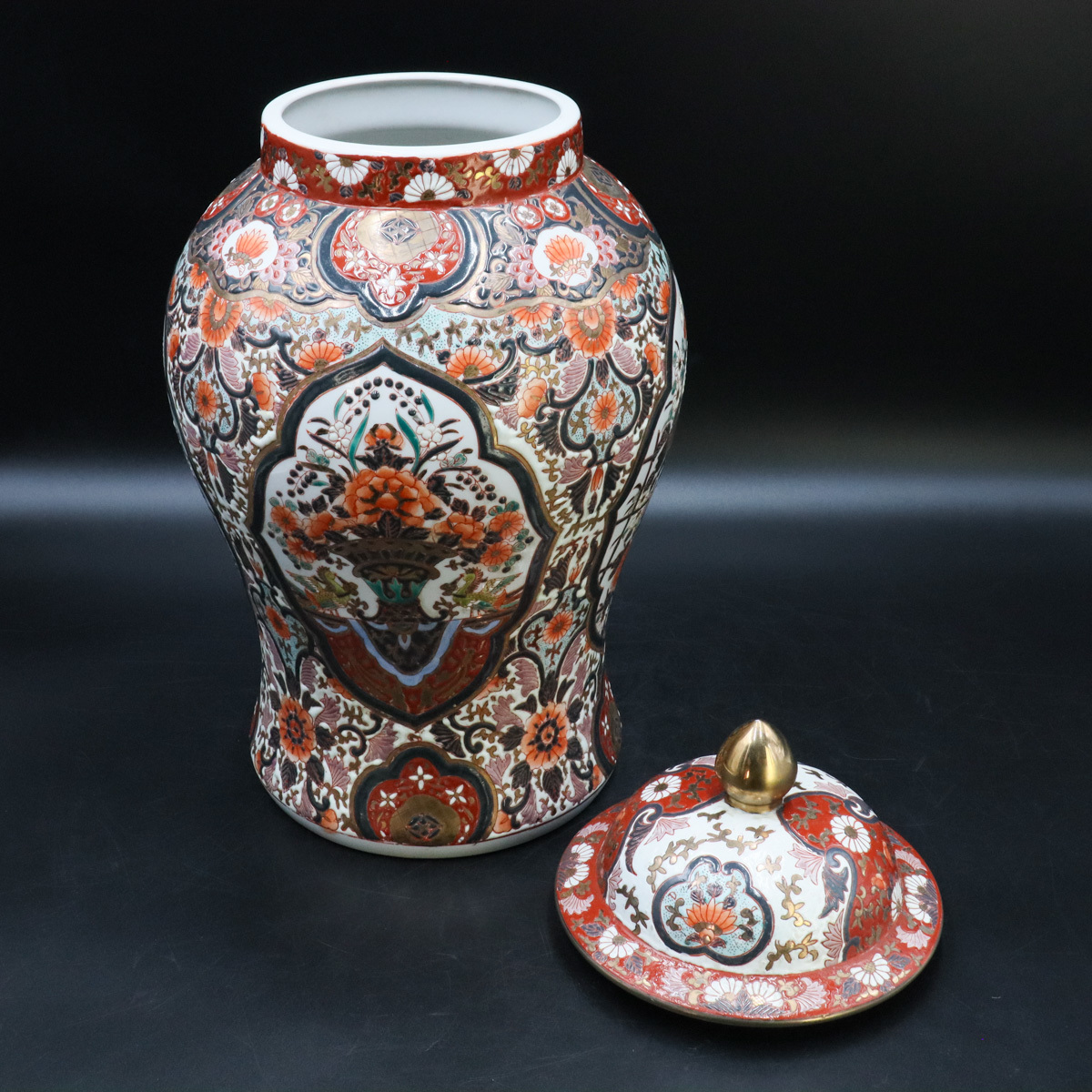 古伊万里 沈降壺骨董品 時代物 色絵