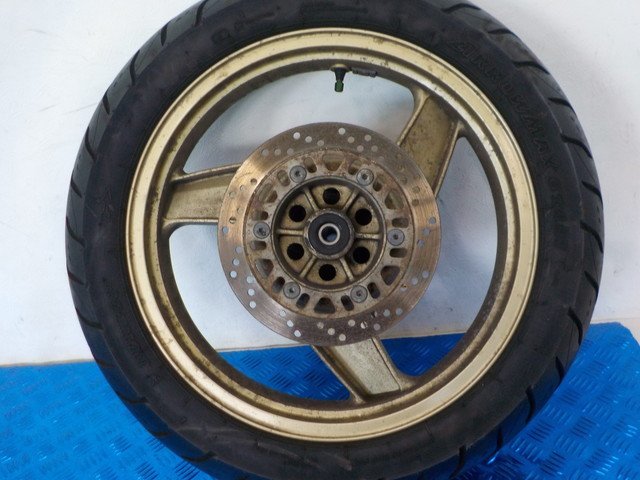 タイヤ・ホイールセット【中古品】 D230○〇☆カワサキ GPZ900R 純正 リアホイール R-1268 18×3.50 5-5/11