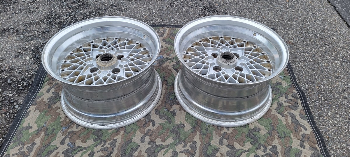 Hoshino Racing IMPUL インパル PROー MESH 15インチ 8J-5 PCD114.3 4H 。旧車 などに IMPUL インパル HOSHINO メッシュ TEAM G5