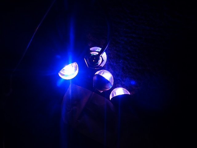 中古 マツダ AZワゴン MJ23S 純正オプション ブルー LED フロアイルミネーション フットランプ (棚3292-203) MJ23S AZワゴン マツダ 中古車情報・中古車検索なら車選び AZ-ワゴン（マツダ）の中古車 0