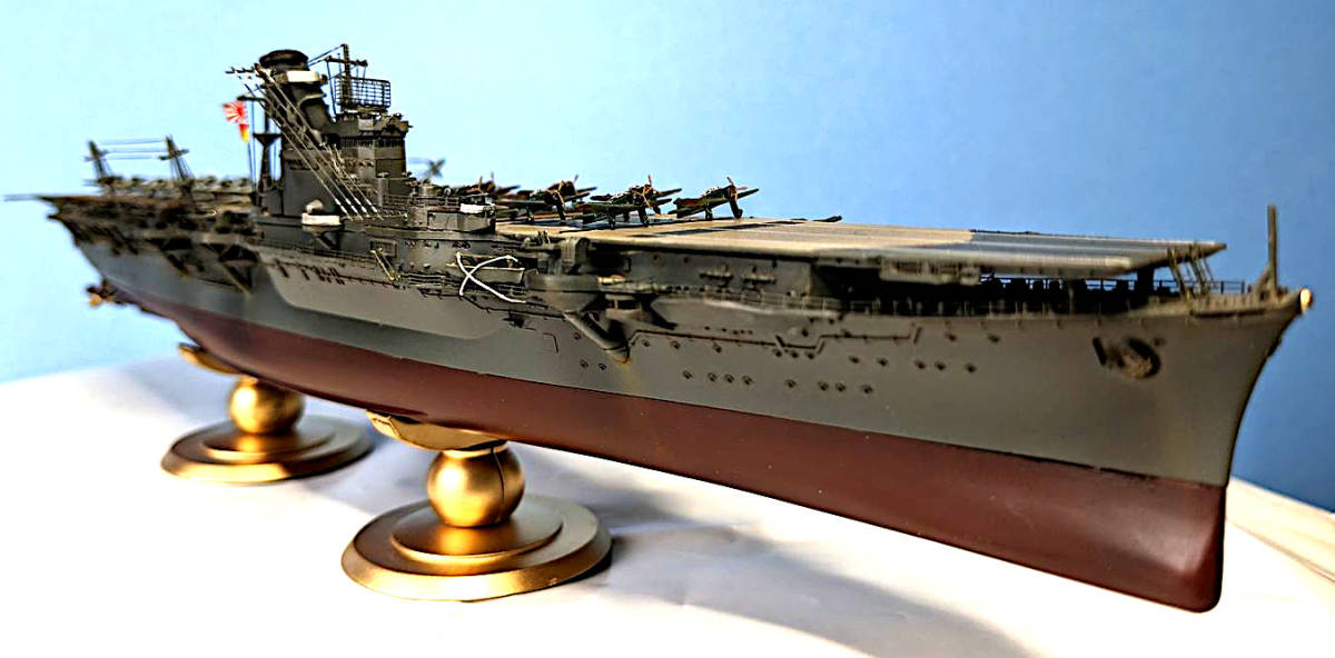 飛鷹さん完成品 （日本海軍 航空母艦 飛鷹 | 株式会社 ハセガワ）
