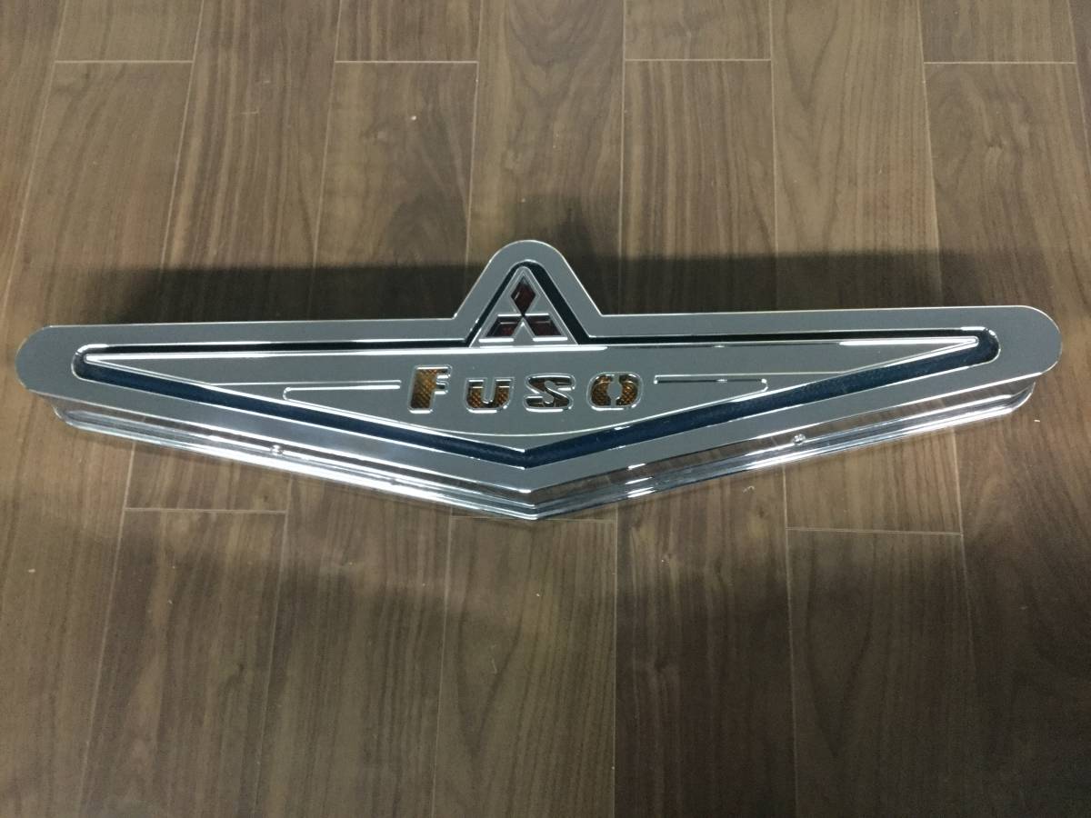 ☆フソウ、FUSO☆大型バスマーク、デコトラ☆B品☆ブルー 【公式通販】