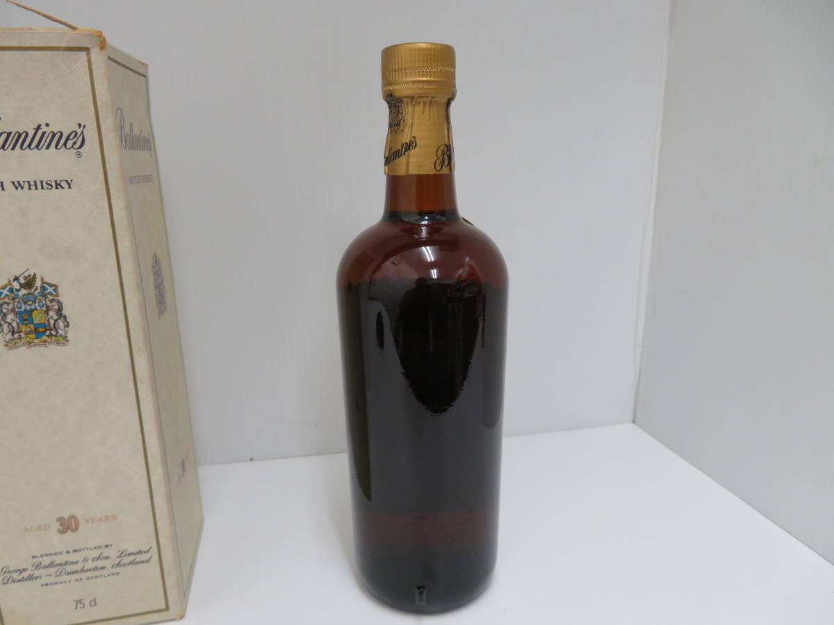 古酒・未開栓バランタイン30年 旧ボトル 43度 700ml ☆未開栓 古
