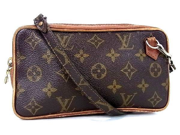 1円 LOUIS VUITTON ルイヴィトン M51828 モノグラム ポシェット