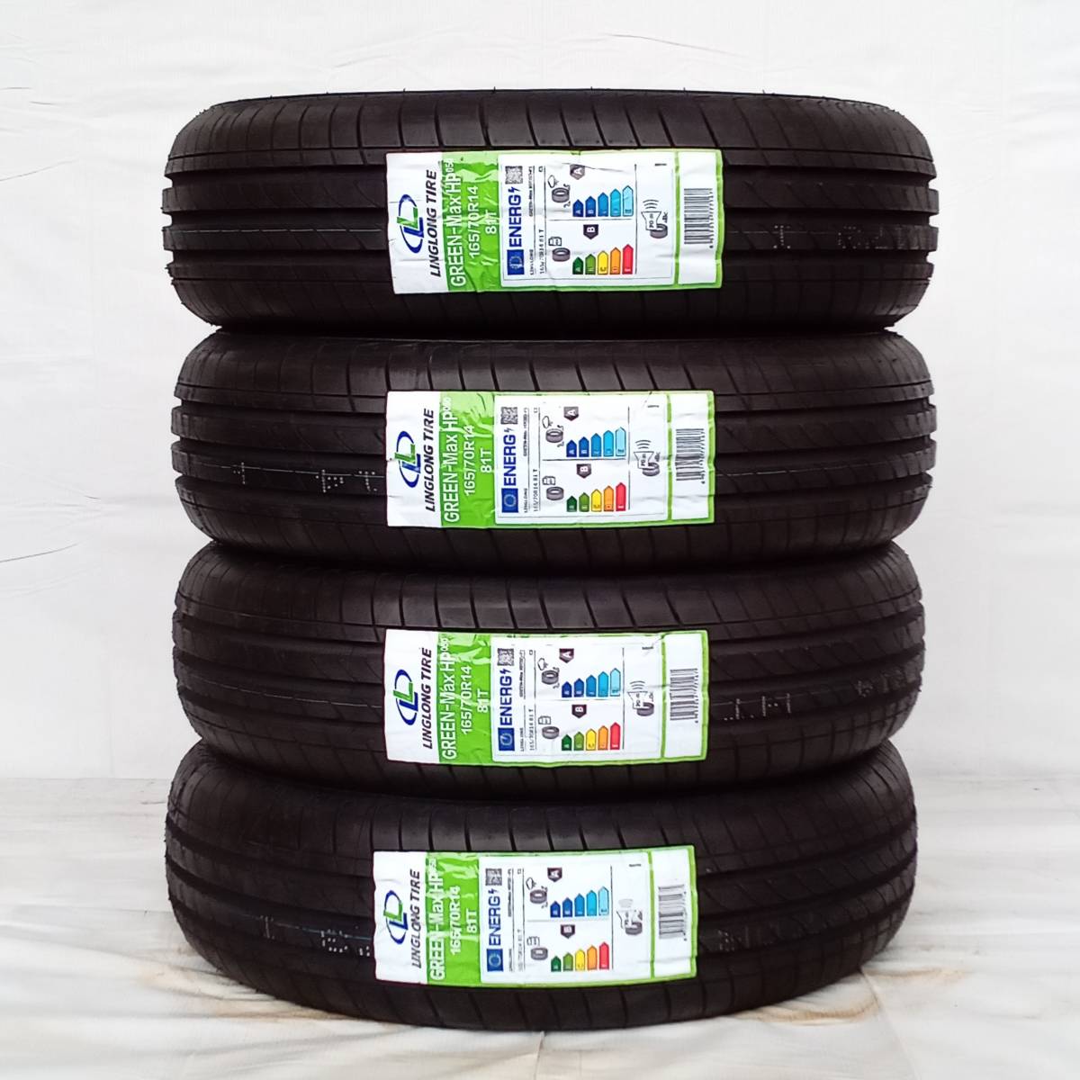 165/70R14 81T LINGLONG GREEN-MAX HP050 22年製 送料無料 4本税込 14，800より 1