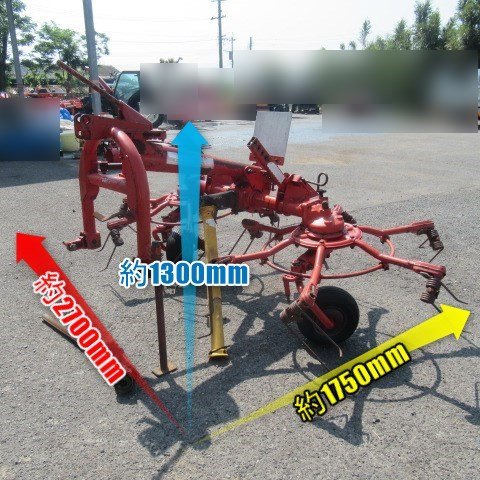 宮崎 スター ジャイロレーキ ジャイロテッダ MGH2510 ジャイロテッダー