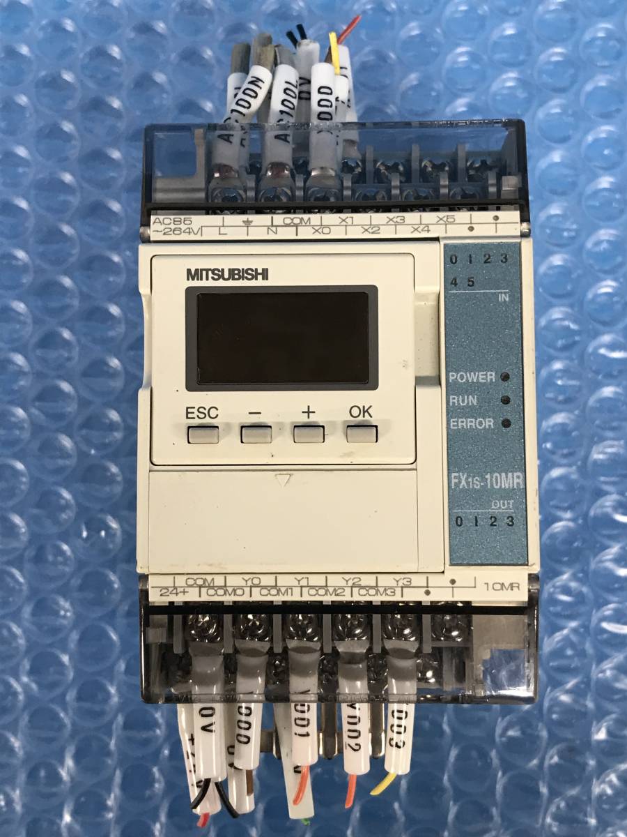 [CK17073] MITSUBISHI プログラマブルコントローラー FX1s-10MR 現状渡し