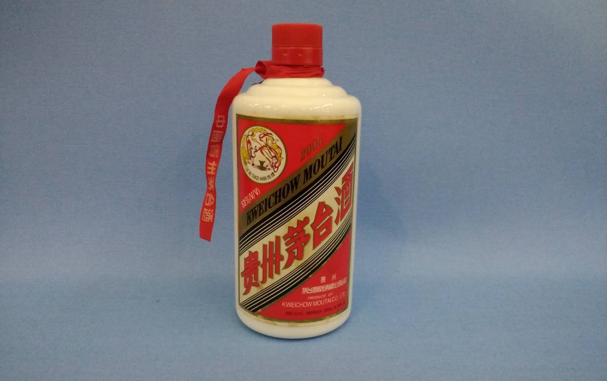 マオタイ酒 天女ラベル 2005年 53度 780グラム 飲料 紹興酒、老酒