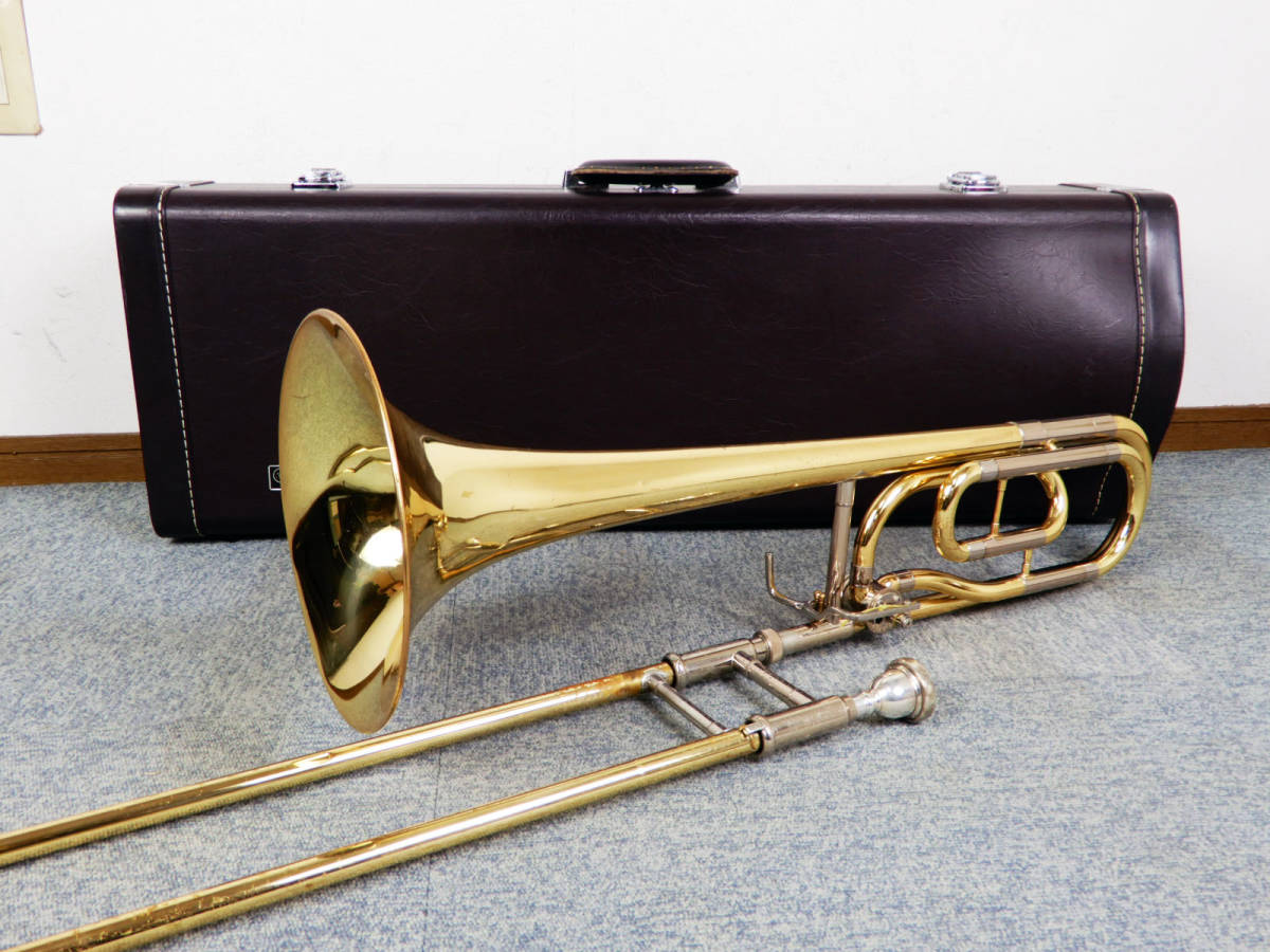 YAMAHA ◇ ヤマハ テナーバストロンボーン YSL-6440 マウスピース付き
