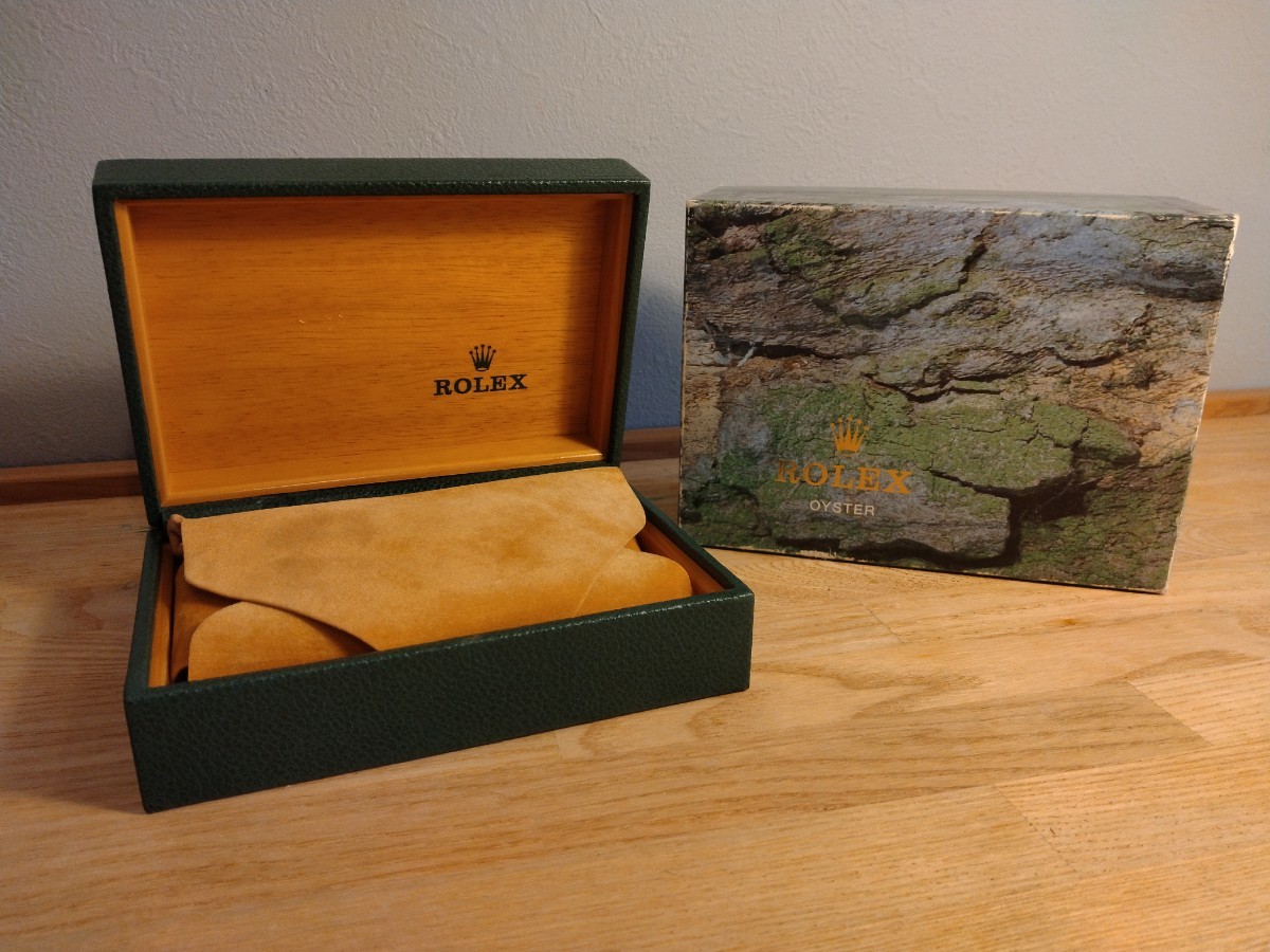 ROLEX original watch box 68.00.71 ロレックス 時計 空箱＋外箱 枕