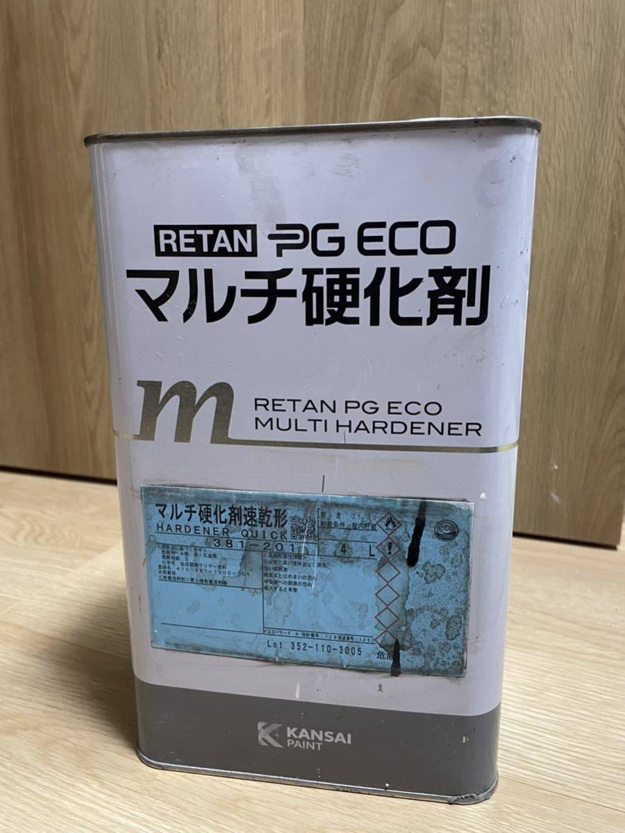 関西ペイント 硬化剤 レタンPG80 レタン PG80 自動車用 送料無料 6缶 0 計