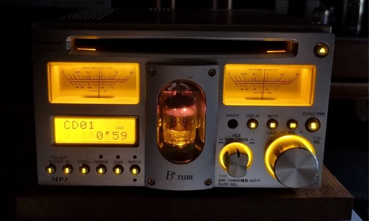 Panasonic CQ-TX5500W 真空管デッキ(カーオーディオ)｜売買された