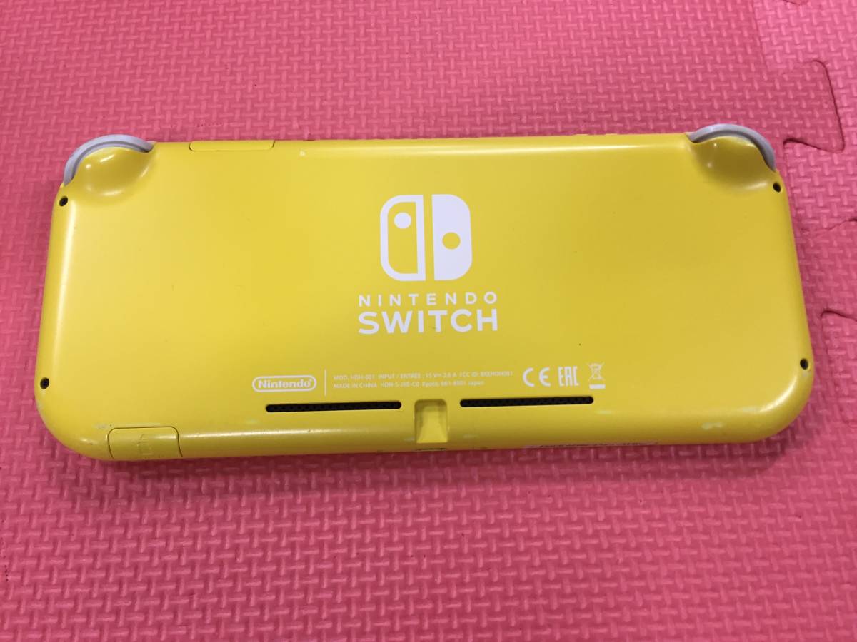 GM1693/60/0】故障品☆ジャンク☆Nintendo Switch Lite☆イエロー