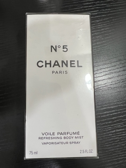 G「14187」【未使用・フィルム未開封】CHANEL/シャネル No.5 VOILE PARFUME/ヴォワルパフューム ボディミスト スプレー 75ml