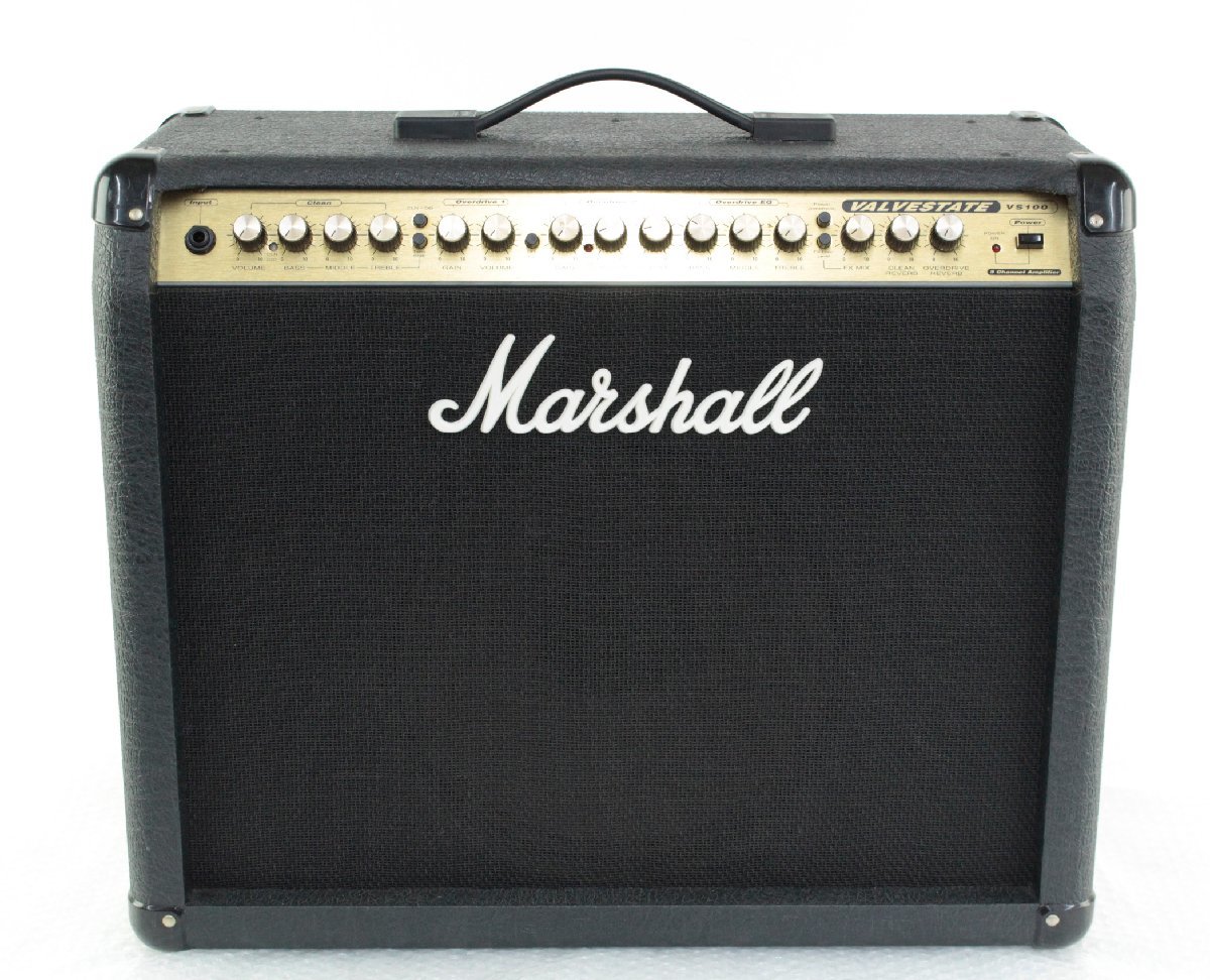 ●【中古・現状品】Marshall VS-100 マーシャル アンプ【音出し確認済み/コントロールガリ有】：