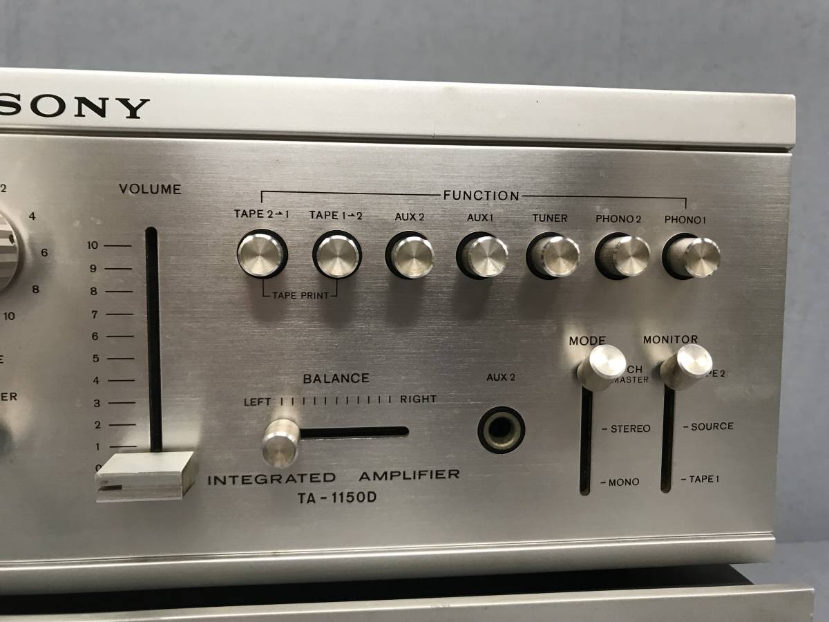 SONY TA-1150D SONY ST-5150 アンプ FM-AMチューナ 【公式通販】